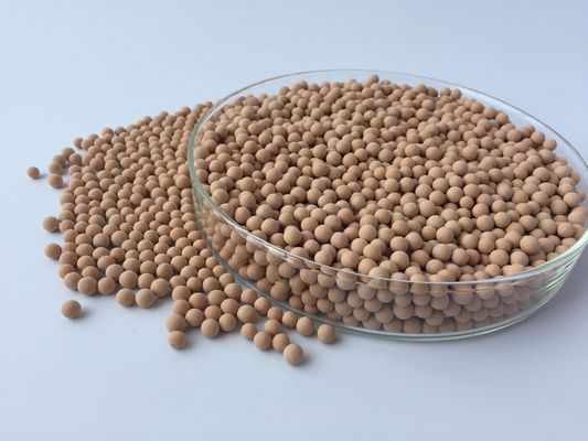 calidad  3 - 5mm 4A Molecular Sieve Desiccant Granular With High Crush Strength Fábrica