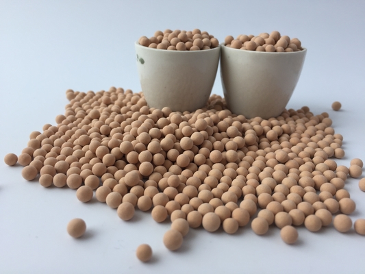 calidad  Granular 4A Molecular Sieve Desiccant With Compressive Strength 85N For Desiccation Fábrica