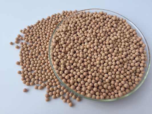 calidad  4a Molecular Sieve Adsorbent With Surface Area 500 - 800m2/G Shelf  Attrition Fábrica
