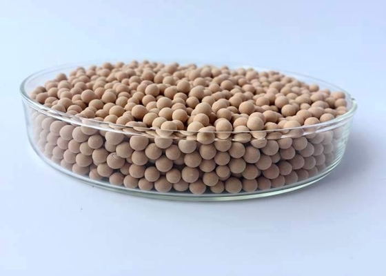 PH 6 - 8 13X capacidad granular desecante de la adsorción de la humedad del tamiz molecular 21%